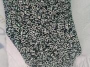 PORCA QUADRADA ROSCA ESQUERDA M5  CH8-ZB