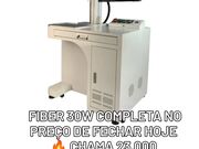 MÁQUINA DE GRAVAÇAO FIBER 30W DESKTOP COMPLETA